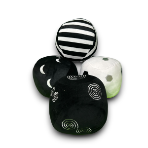 Set 4 Pelotas Sensoriales Monocromáticas