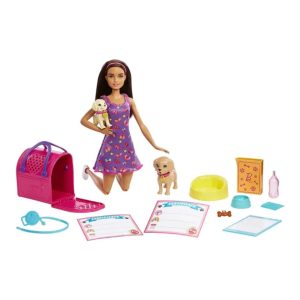 Muñeca Barbie Adopta Un Perrito