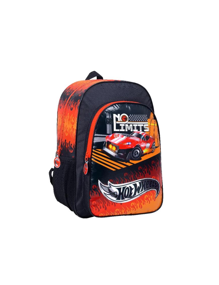 Mochila Hot Wheels Fire Line 16 Pulgadas