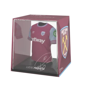 Camiseta Coleccionable Lucas Paquetá West Ham United – Con firma