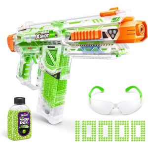 Pistola De Juguete X-Shot Hypergel Glow In The Dark Automatica Nightmare C/10.000 Balines De Gel