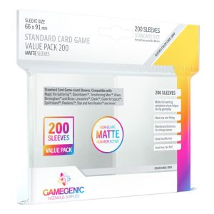 Mate Standard Card Game Value Pack (200) 66×91 mm